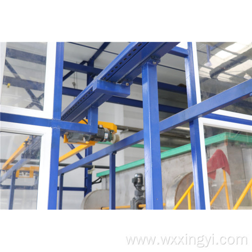 Mobile trolley shuttle lifting equipment